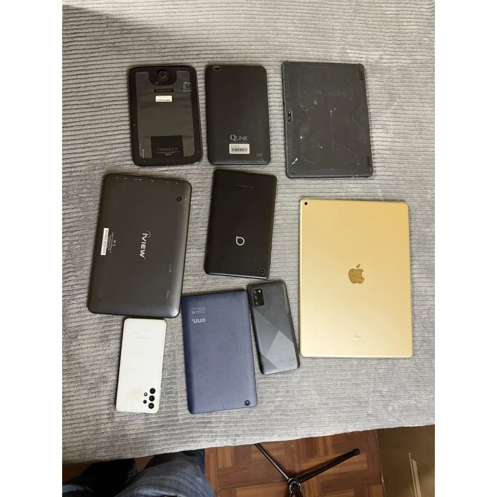 Lot Of Tablets And Phones Read